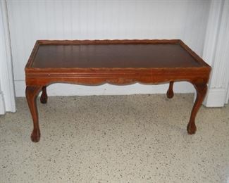 Wooden Rectangular Coffee Table