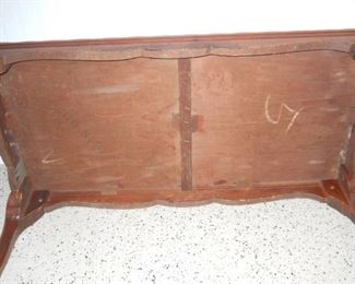 Wooden Rectangular Coffee Table