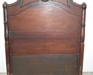 Antique Wooden Single Bed