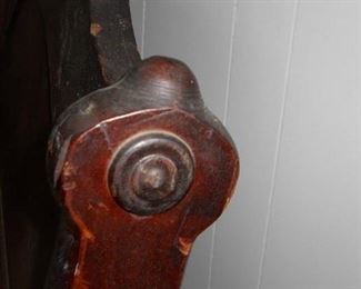 Antique Wooden Single Bed