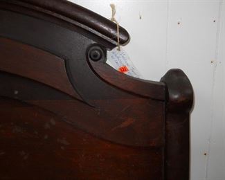 Antique Wooden Single Bed