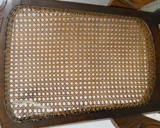 Antique Cane Seat Rocking Chair