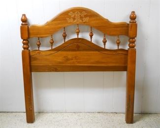 Wooden Single Headboard & Footboard
