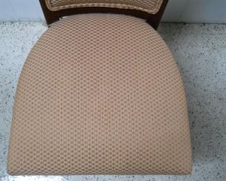  X Back Upholstered Side Chair