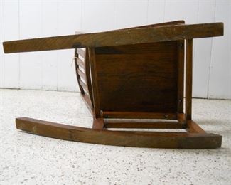 Vintage Wood Junior Rocking Chair