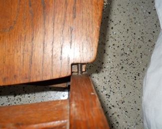 Vintage Wood Junior Rocking Chair