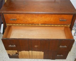 Art Deco Vaneer Dresser