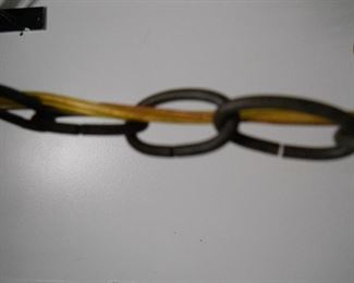 Large Bronze Color Chandelier