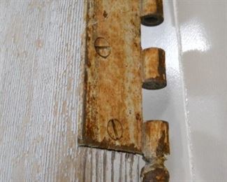  32" Solid Wood Door with Gray Paint