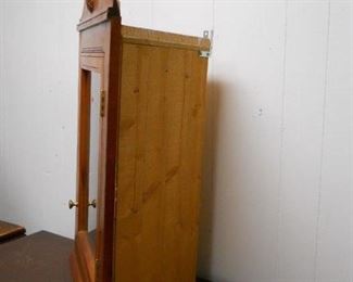 Wall Mounted Corner Curio Cabinet