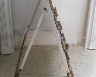 Rustic Chalkboard Sidewalk Sign