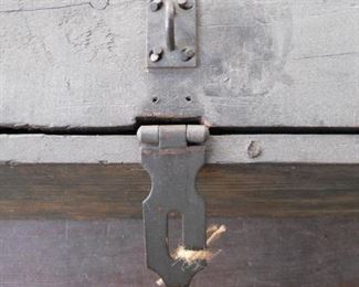 Vintage Painted Salt Box