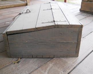 Vintage Painted Salt Box