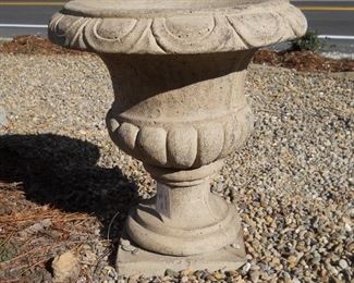 Concrete Urn Style Planter
