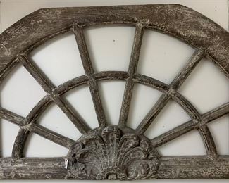 Arched Window Frame Relic