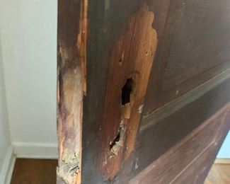 24” Vintage Wood Door
