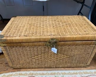 Wicker Trunk Chest