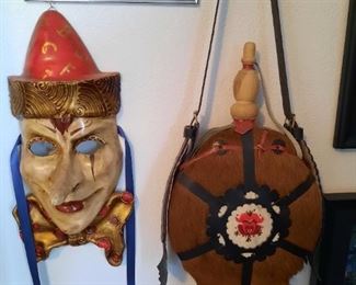 Italian masquerade mask
Vintage Native American Canteen Flask