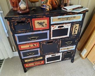 Unique Distressed Dresser 