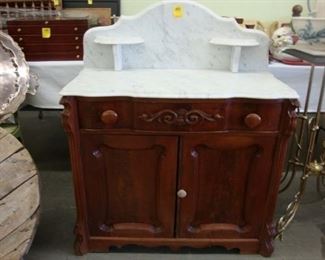 Victorian Marble top washstand.