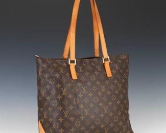  Louis Vuitton Monogram Canvas Cabas Mezzo Shoulder Bag