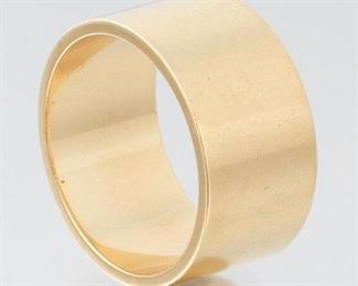  Wide Gold Band 