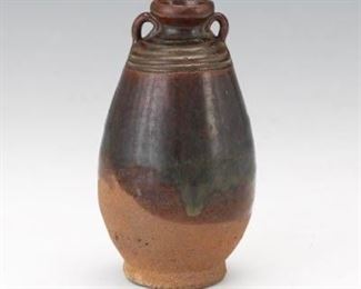 Antique Chinese Stoneware Vase