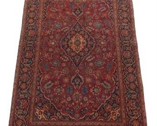 Antique Kashan Carpet, ca. 1930s 