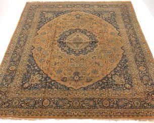 Antique Mashad Khorasan Palace Size Carpet, ca. 1930s 