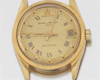 Baume Mercier 18k Watch 
