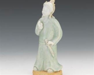 Chinese Celedon Figure