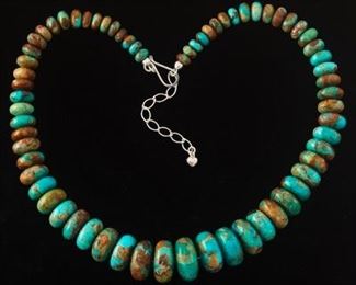 Chinese Turquoise Necklace 