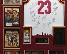 Cleveland Cavaliers Championship Autographed Jersey