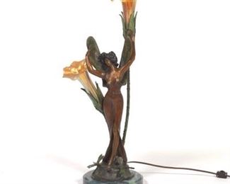 Dragonfly Girl Lamp by Bossin