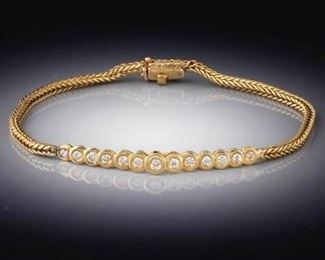 Ladies Diamond Bracelet 