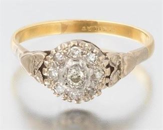 Ladies Vintage Diamond Ring 