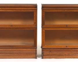 Pair of Barrister Cabinets