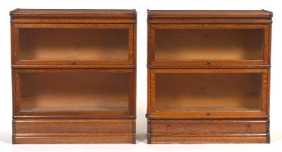 Pair of Barrister Cabinets