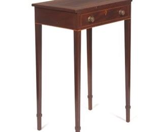 Rectangular Side Table with a Drawer