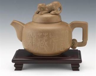 Yixing Pottery Teapot