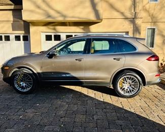 **SOLD** 2016 Porsche Cayenne Turbo S with 21,253 miles and absolutely LOADED