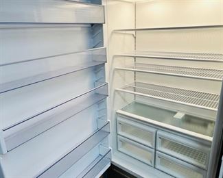 Sub-Zero Model 601F 36” Fully Integrated Freezer with Ice Maker in excellent condition