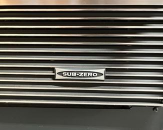 Sub-Zero Model 601F 36” Fully Integrated Freezer with Ice Maker in excellent condition