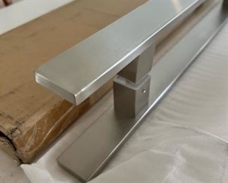 New In Box KeyTiger “Madison” brushed(satin finish) door pull.  23.62” long