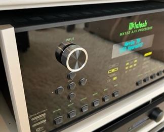 Like New McIntosh MX122 11.2 Channel Home Theater Processor.  Comes with Remote, New Never Used Room Correction Mic & Mic Stand and original McIntosh Box with Packing Material (not shown in photograph)