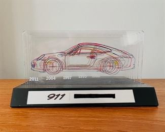 Limited Edition Porsche 911 Evolution Display being sold with The Ultimate History of Porsche book
