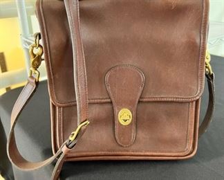 Vintage Coach leather crossbody 