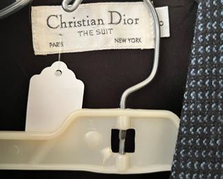 “The Suit” by Christian Dior vintage two piece set