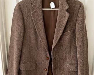 Ladies vintage Harris Tweed blazer.  There are two