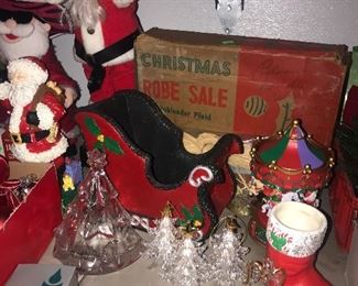 Christmas decorations Christmas Robe box 